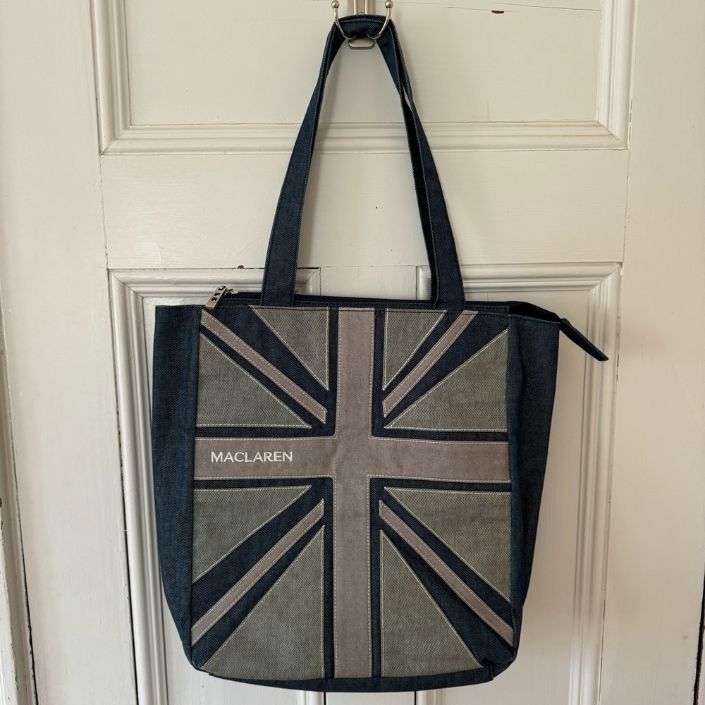 Maclaren Magazine Tote Bag - Denim Flag